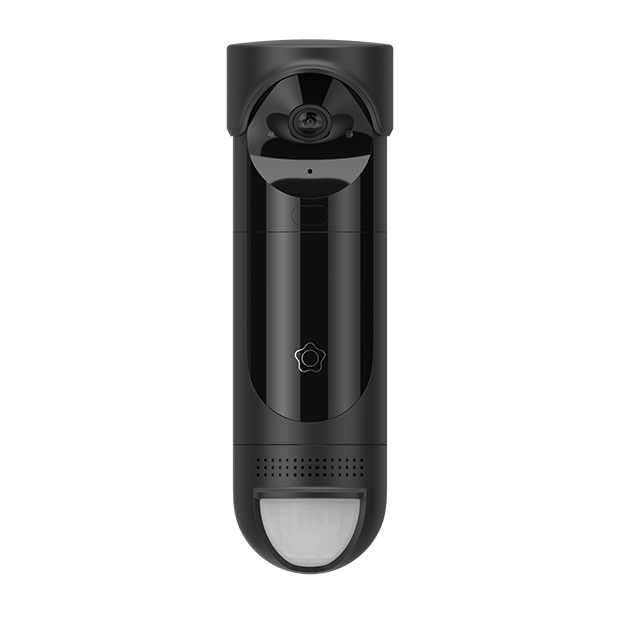 Verisure GuardVision® Außenkamera mit HD-Kamera, KI-Personenerkennung und Bewegungsmelder