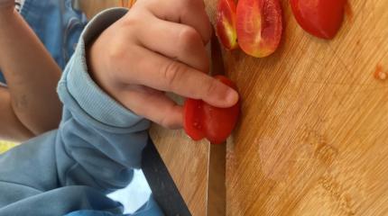 Kinder Küche sicher kochen